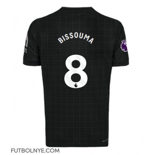 Camiseta Tottenham Hotspur Yves Bissouma #8 Visitante Equipación 2025-26 manga corta